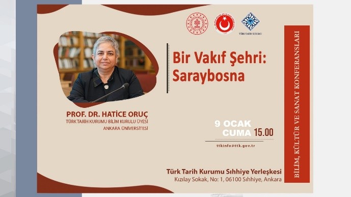 Guest of the Science, Culture, and Art Conferences is Prof. Dr. Hatice Oruç
