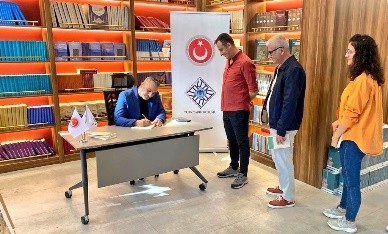 Assoc. Prof. Dr. Murat Özkan was the Guest of the Author-Reader Meetings
