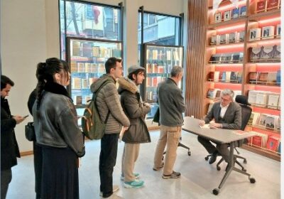 Prof. Dr. Haluk Selvi was the guest at the Author-Reader Meetings