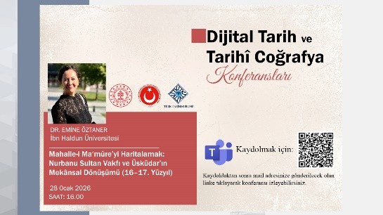Guest of the Digital History and Historical Geography Conferences: Dr. Emine Öztaner