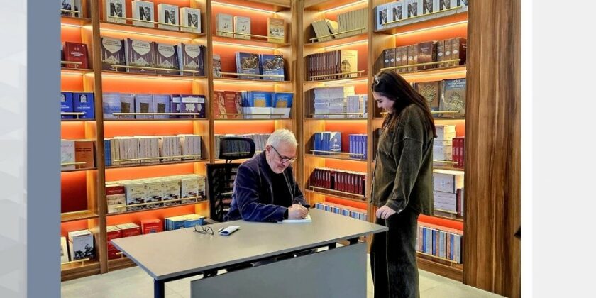 Prof. Dr. Temuçin Faik Ertan was the Guest of the Author-Reader Meetings