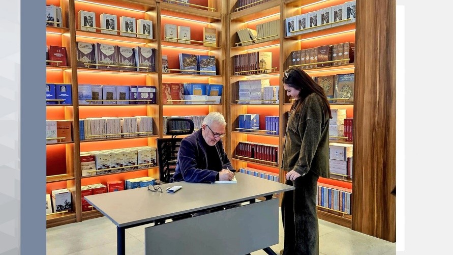 Prof. Dr. Temuçin Faik Ertan was the Guest of the Author-Reader Meetings