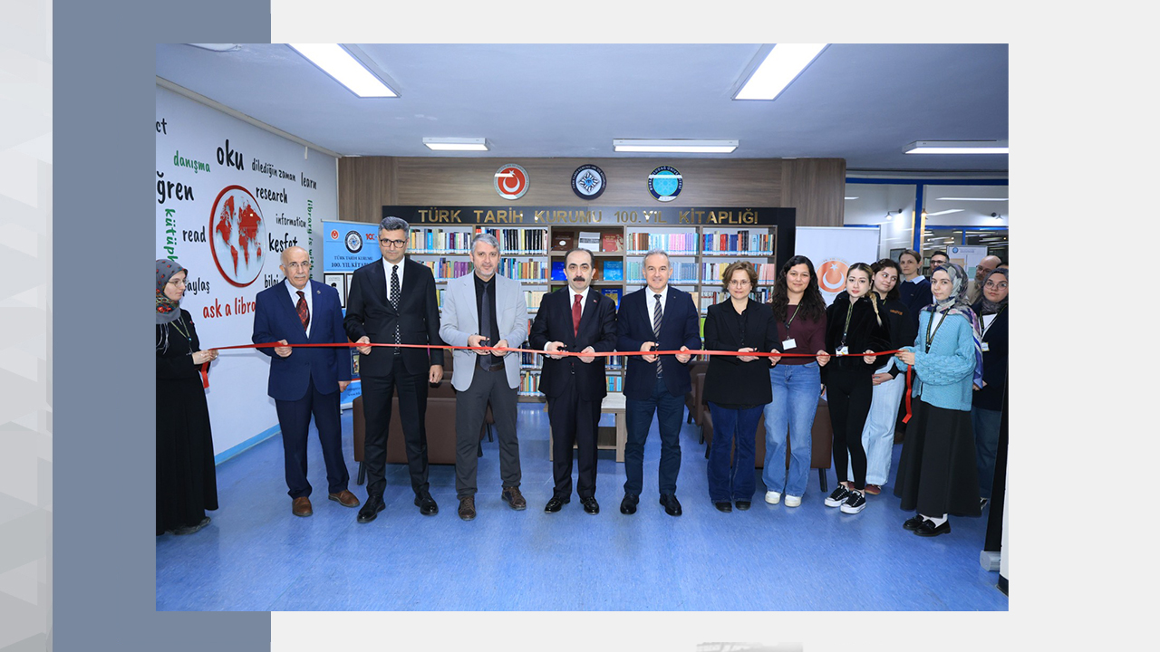 Türk Tarih Kurumu Yüzüncü Yıl Kitaplığı, Bursa Uludağ Üniversitesinde Açıldı