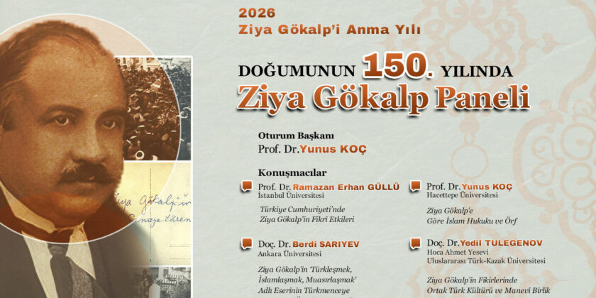 Doğumunun 150. Yılında Ziya Gökalp Paneli