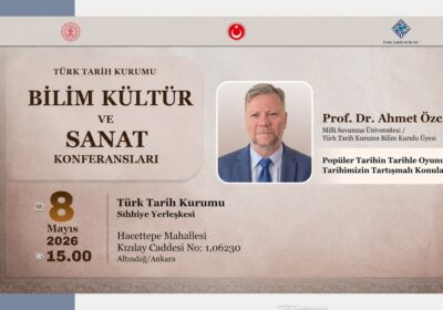 Bilim, Kültür ve Sanat Konferansları’nın Konuğu Prof. Dr. Ahmet Özcan