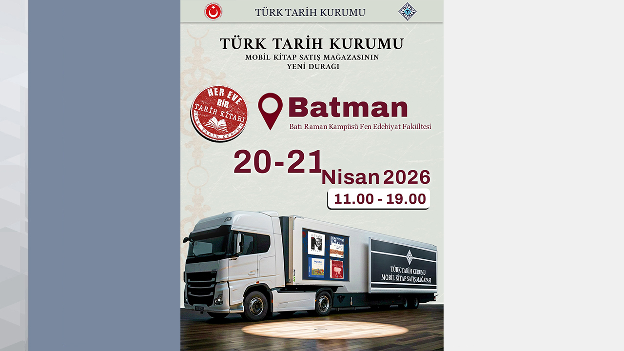 Mobil Kitap Satış Mağazamızın Yeni Durağı Batman