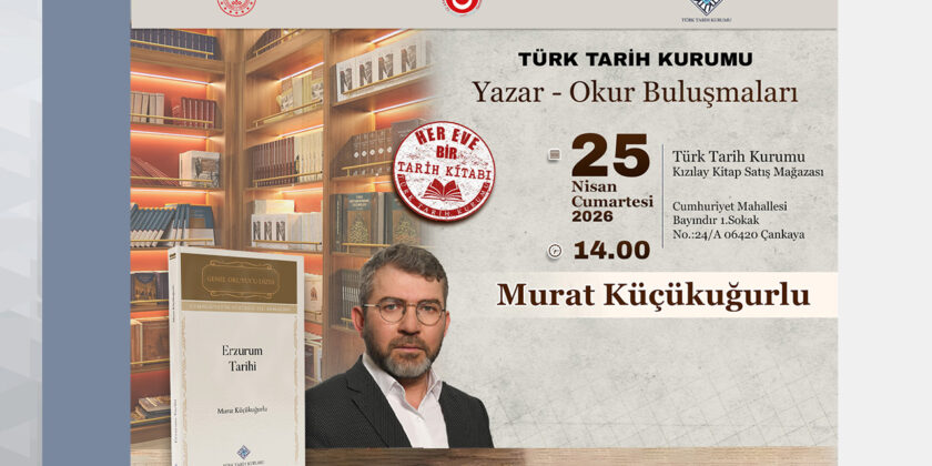 Yazar-Okur Buluşmaları’nın Konuğu Murat Küçükuğurlu