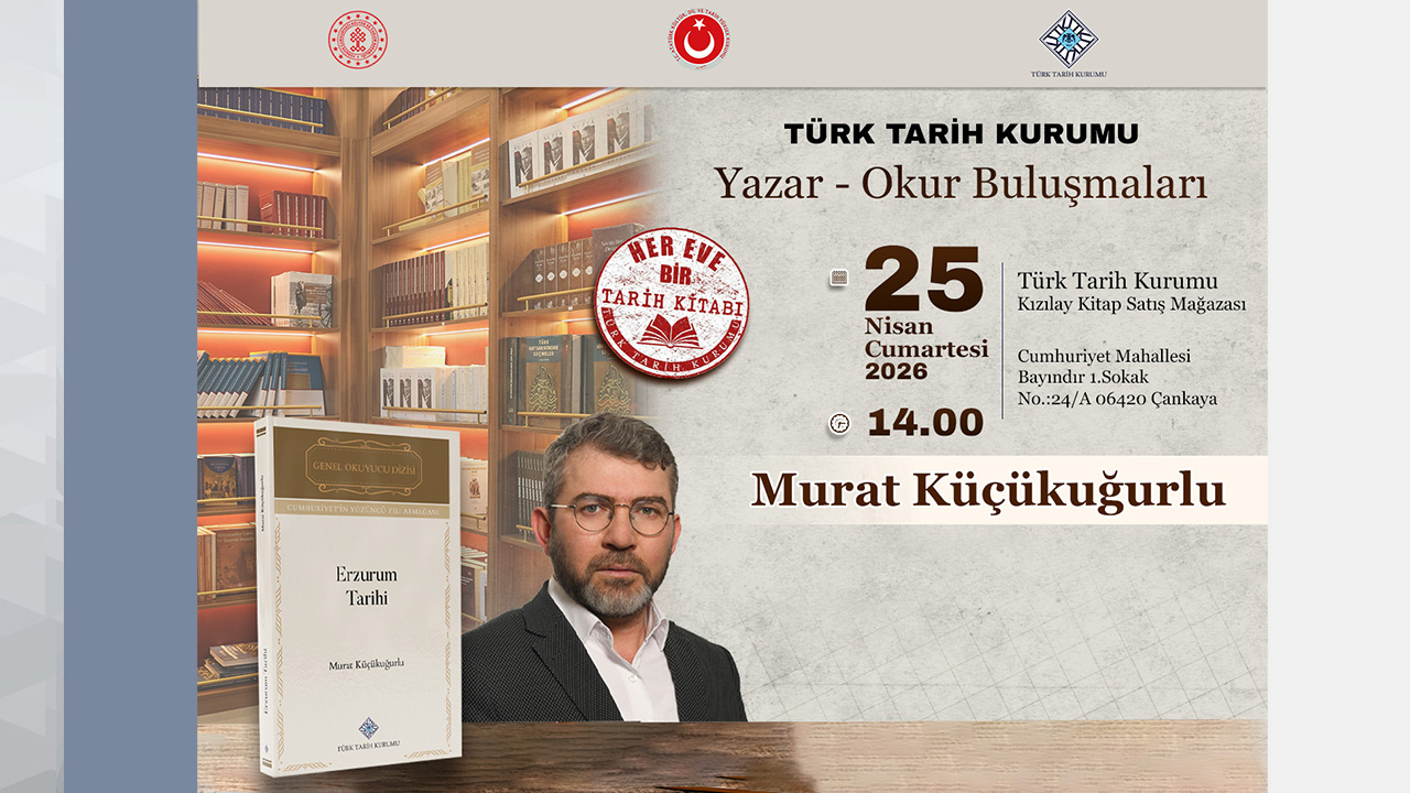 Yazar-Okur Buluşmaları’nın Konuğu Murat Küçükuğurlu