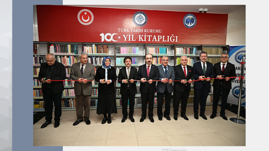 Türk Tarih Kurumu Yüzüncü Yıl Kitaplığı, Karamanoğlu Mehmet Bey Üniversitesi’nde Açıldı