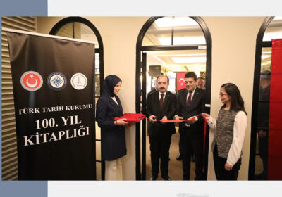 Türk Tarih Kurumu Yüzüncü Yıl Kitaplığı Ankara Müzik ve Güzel Sanatlar Üniversitesi’nde Açıldı