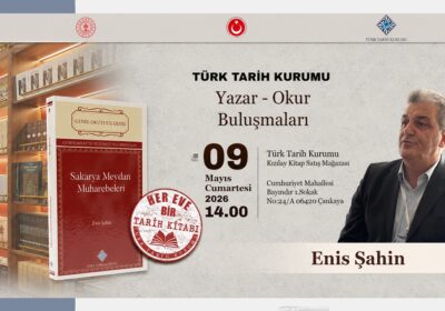 Yazar-Okur Buluşmaları’nın Konuğu Enis Şahin