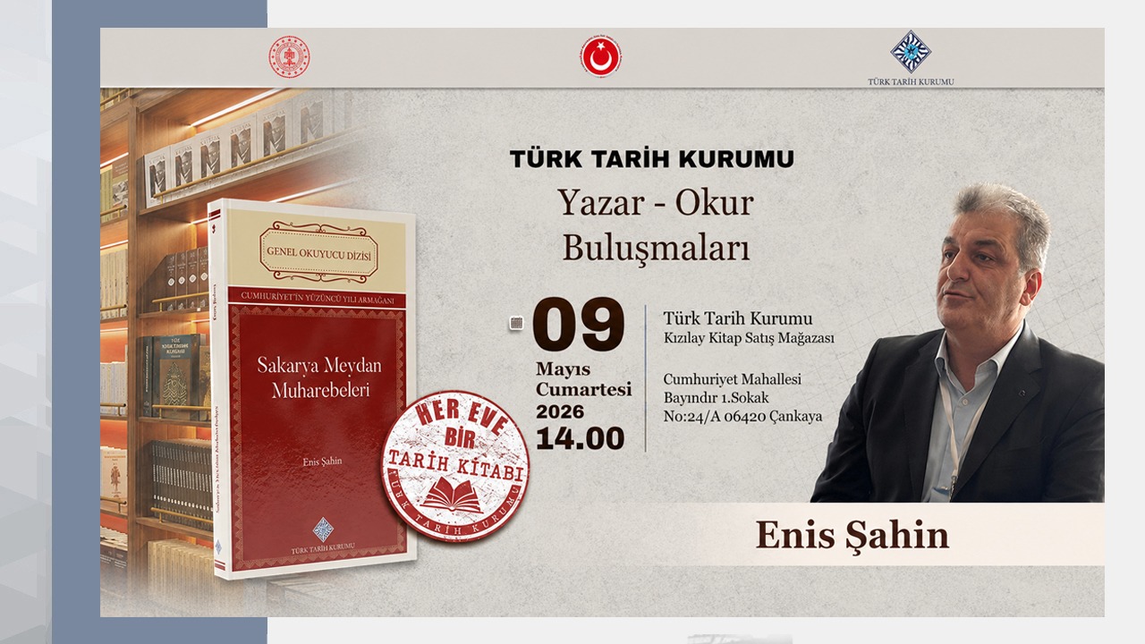 Yazar-Okur Buluşmaları’nın Konuğu Enis Şahin