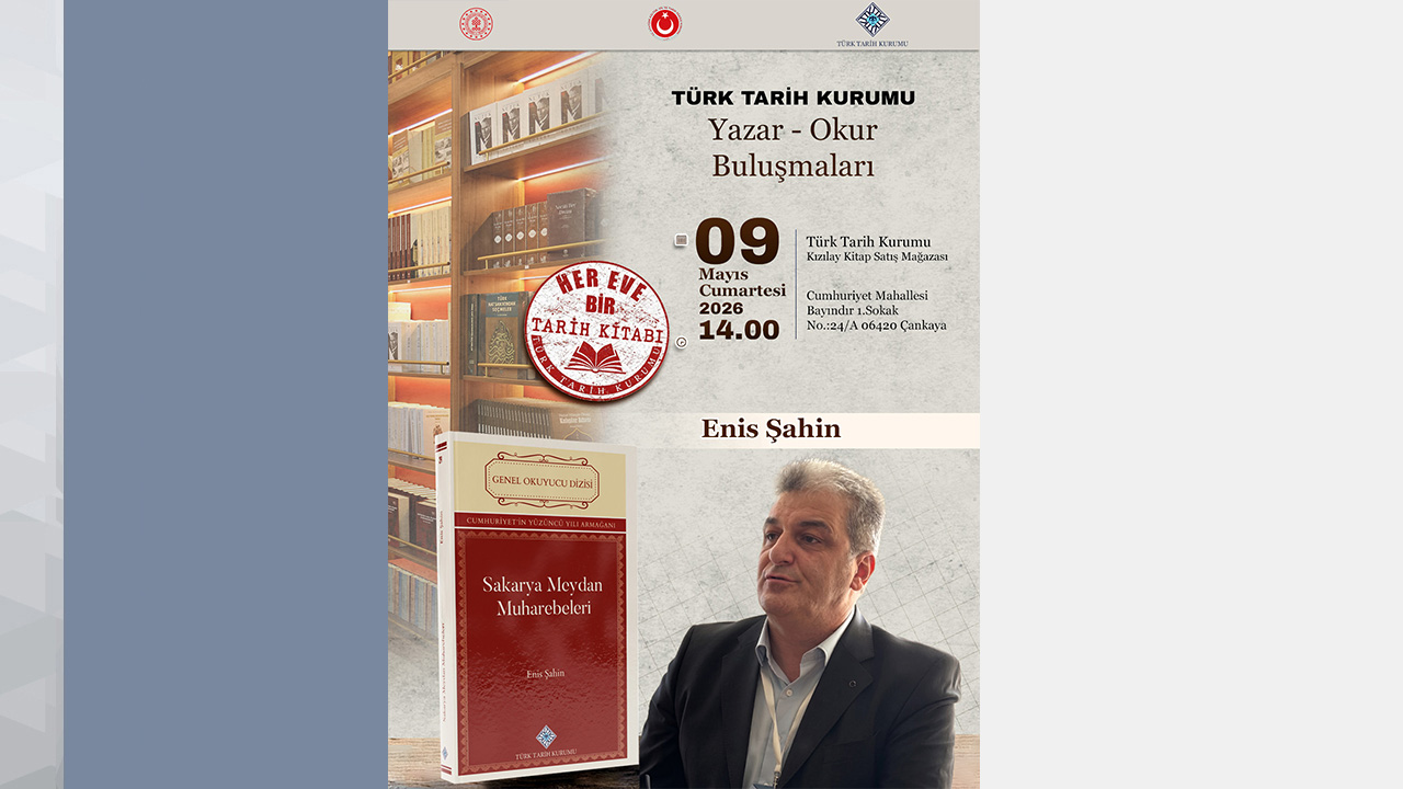 Yazar-Okur Buluşmaları’nın Konuğu Enis Şahin