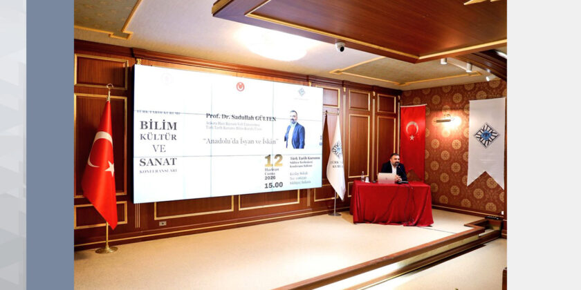 Prof. Dr. Sadullah Gülten, Bilim, Kültür ve Sanat Konferanslarının Konuğu Oldu