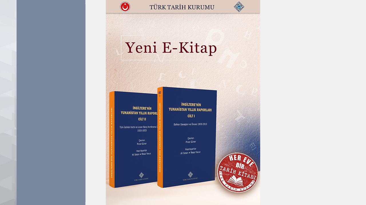 İngiltere’nin Yunanistan Yıllık Raporları İki Cilt Hâlinde Yayımlandı