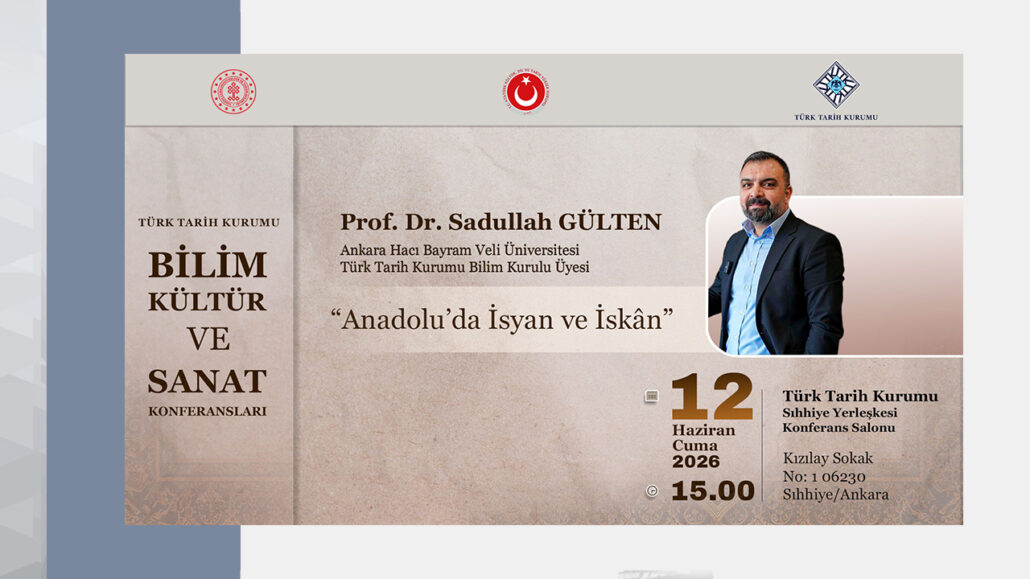 Bilim, Kültür ve Sanat Konferansları’nın Konuğu Prof. Dr. Sadullah Gülten