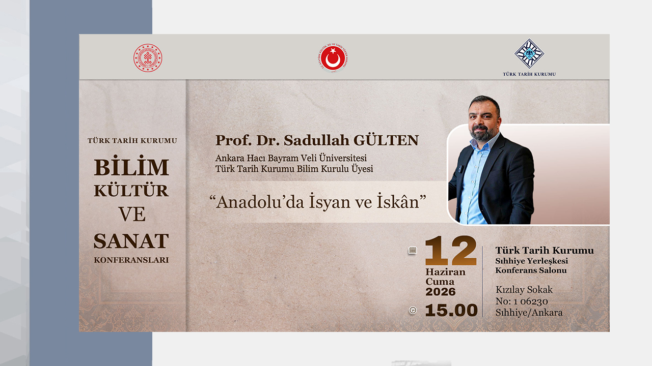 Bilim, Kültür ve Sanat Konferansları’nın Konuğu Prof. Dr. Sadullah Gülten