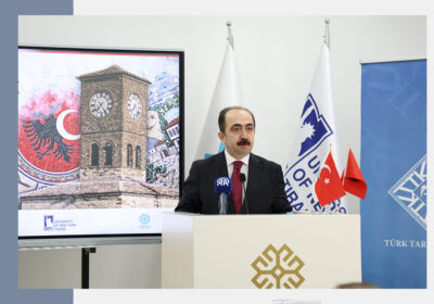 “Diplomatik İlişkilerin Tesisinden Günümüze Asırlık Türkiye-Arnavutluk İlişkileri” Konferansı Düzenlendi