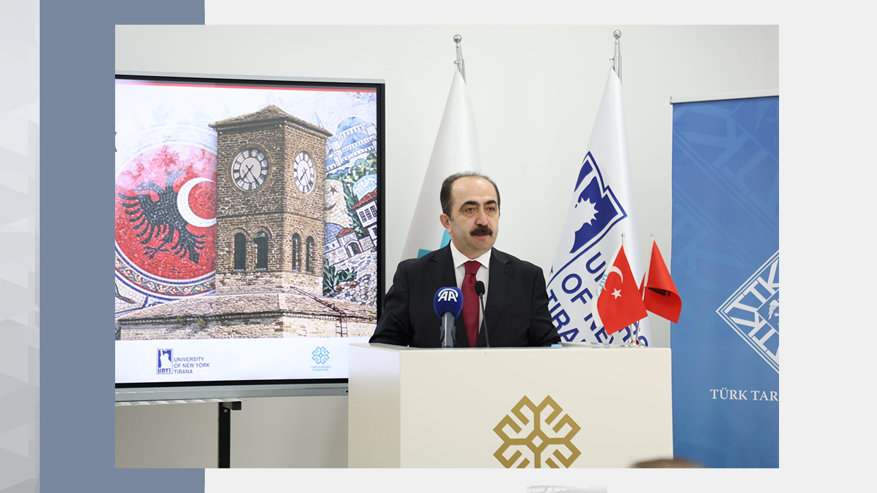 “Diplomatik İlişkilerin Tesisinden Günümüze Asırlık Türkiye-Arnavutluk İlişkileri” Konferansı Düzenlendi