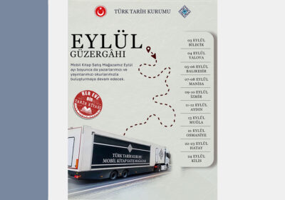 Mobil Kitap Satış Mağazamızın Eylül Güzergâhı
