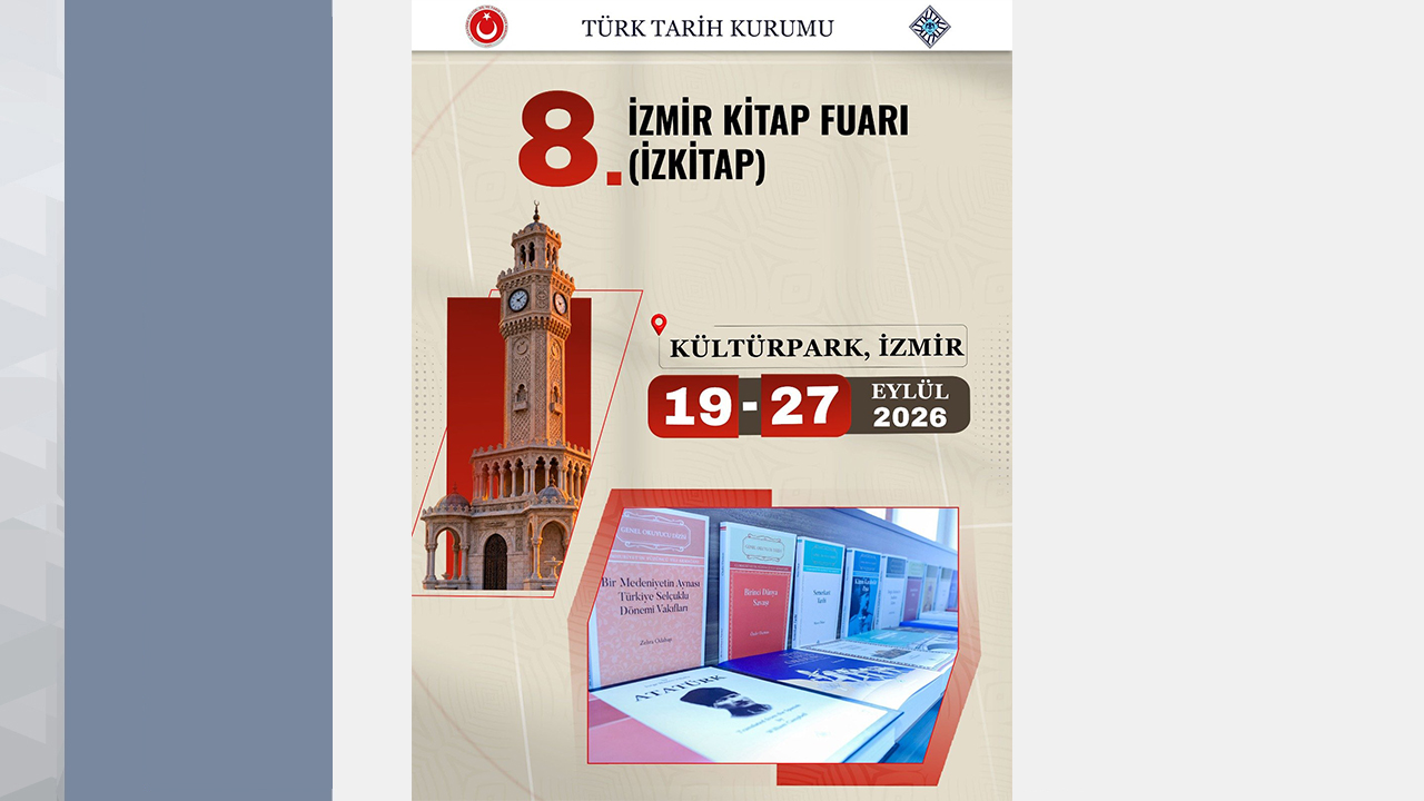 İzmir Kitap Fuarı’ndayız