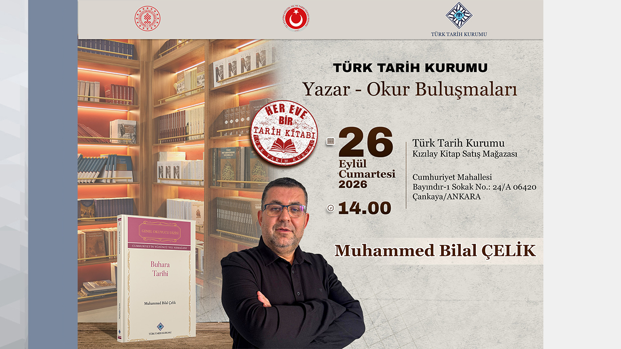 Yazar-Okur Buluşmaları’nın Konuğu Muhammed Bilal Çelik